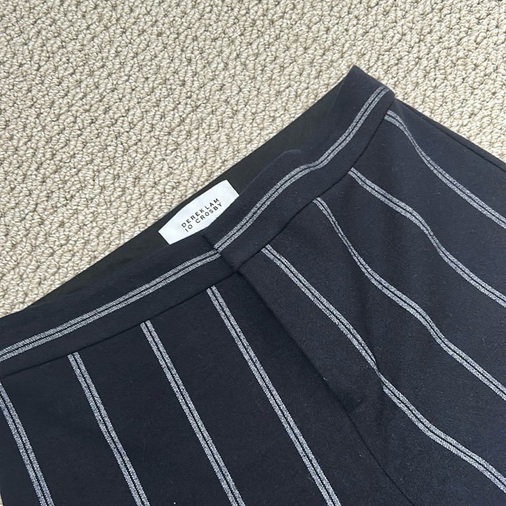 Derek Lam 10 Crosby Striped Flare Pants